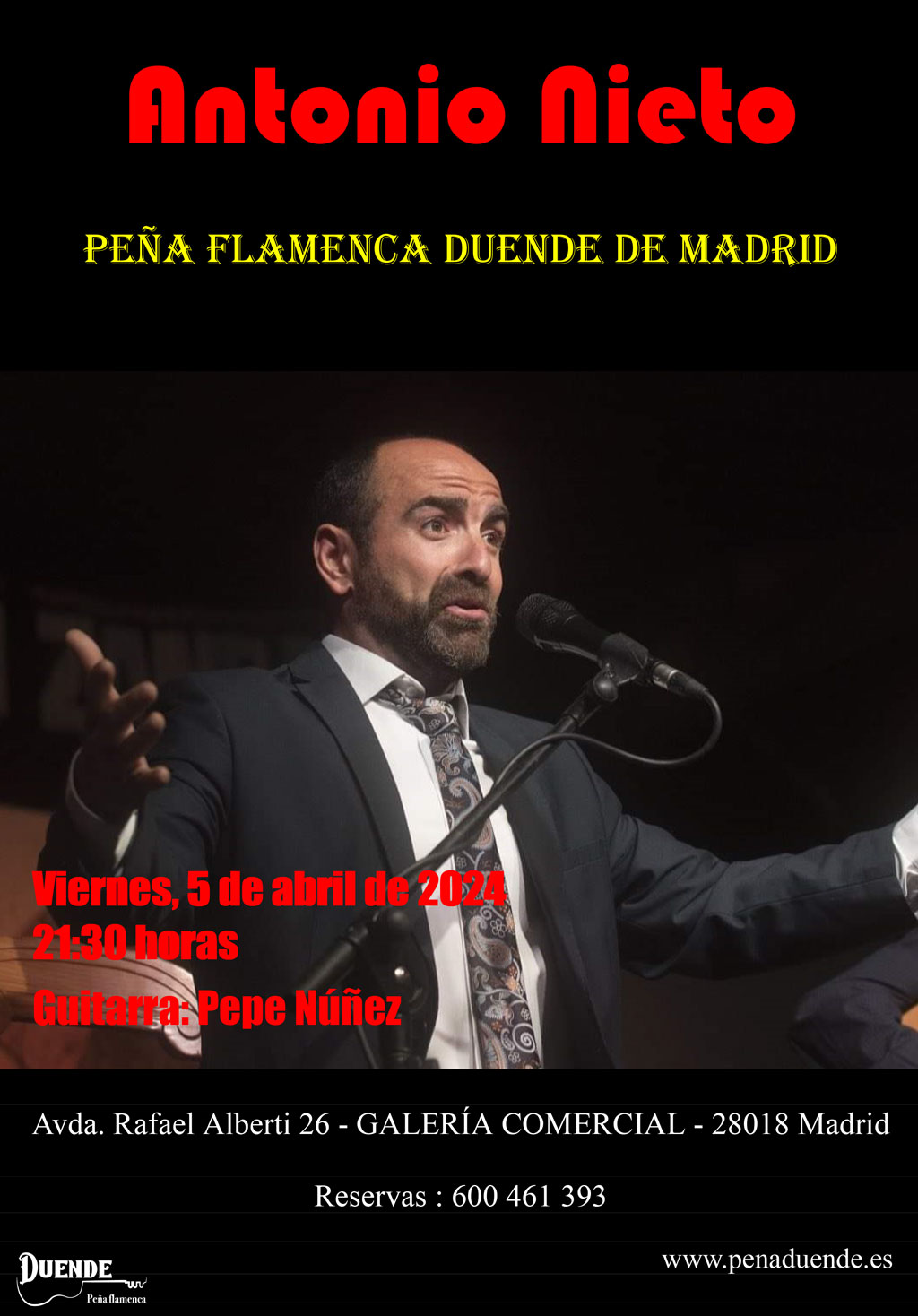 Antonio Nieto - 5 de abril