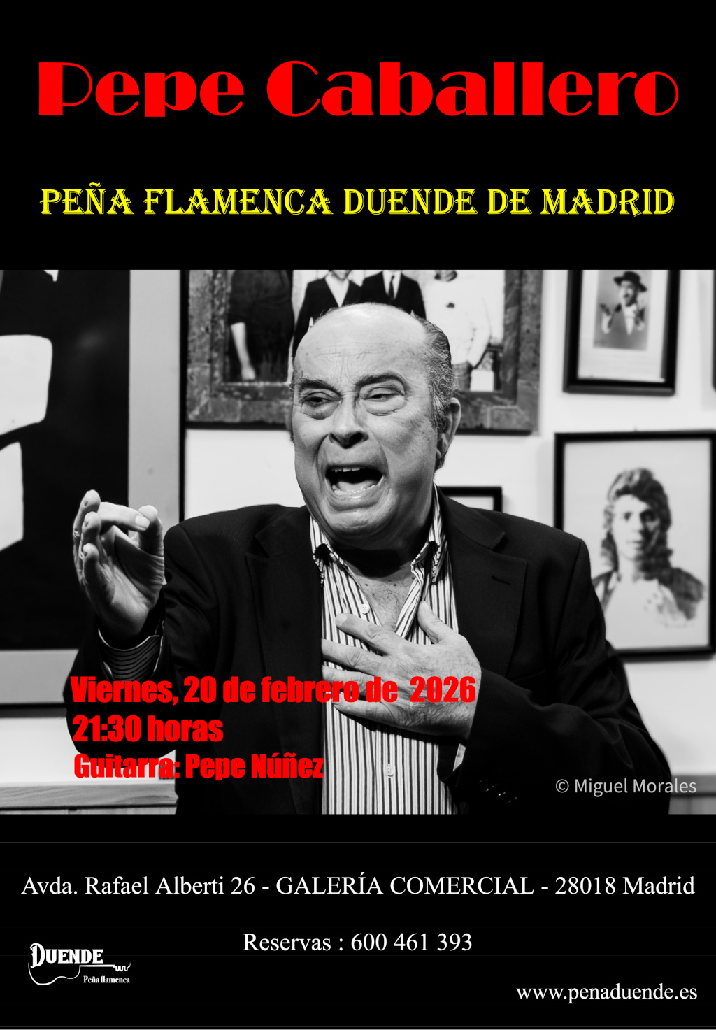 Pepe Caballero - 20 de febrero