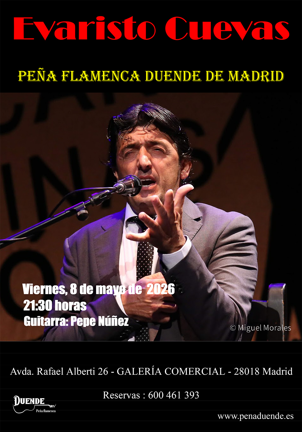 Evaristo Cuevas - 8 de mayo