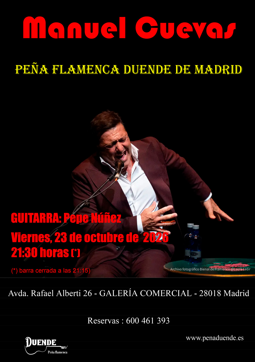 Manuel Cuevas - 23 de octubre