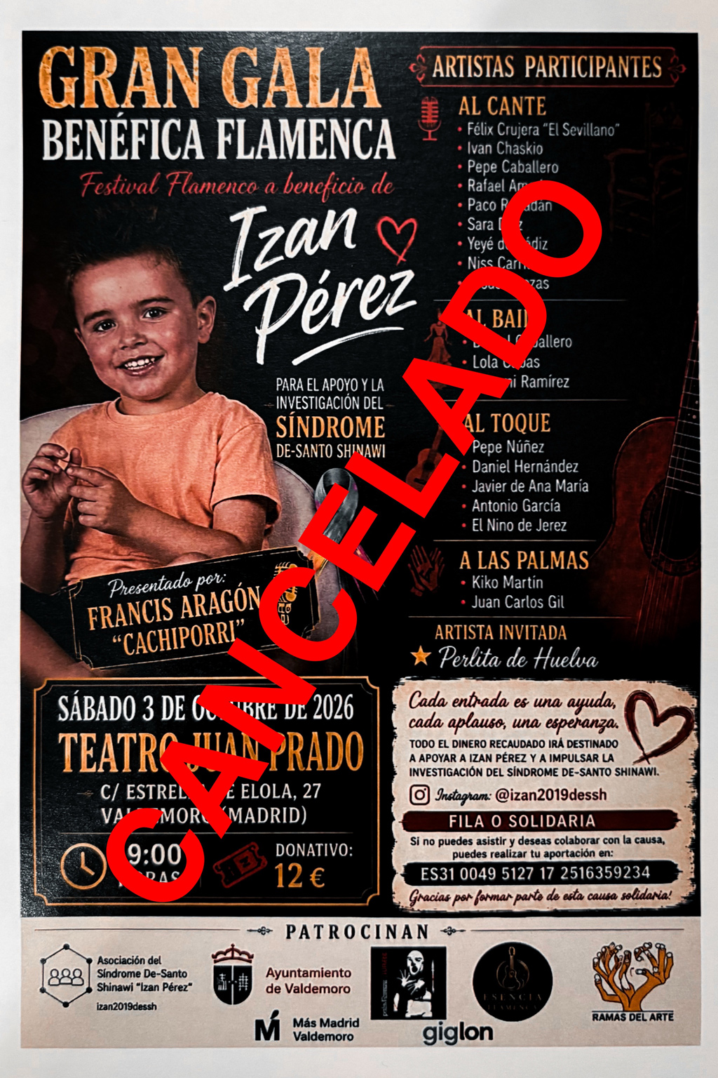 La Peña Duende con Izán Pérez - 3 de octubre